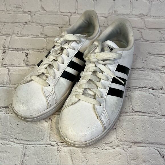 ADIDAS Grand Court Sneakers size 8 1/2 - Picture 2 of 8